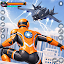 Spider Hero Flying City Rescue
