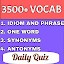 ENGLISH VOCAB QUIZ (3500+ IMPORTANT VOCAB TEST)