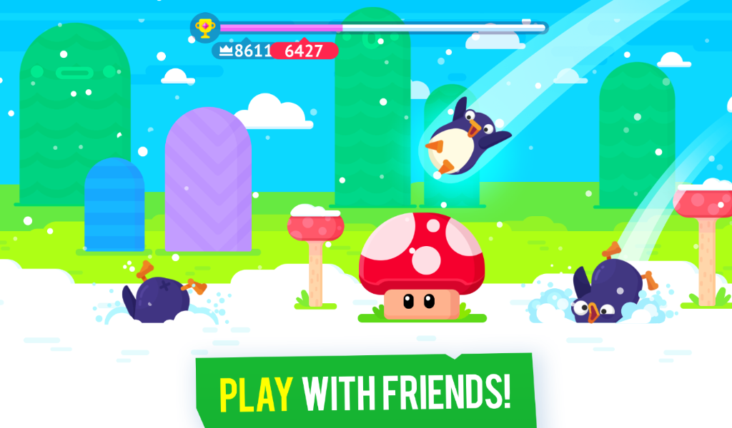 Play Bouncemasters: Penguin Games Online