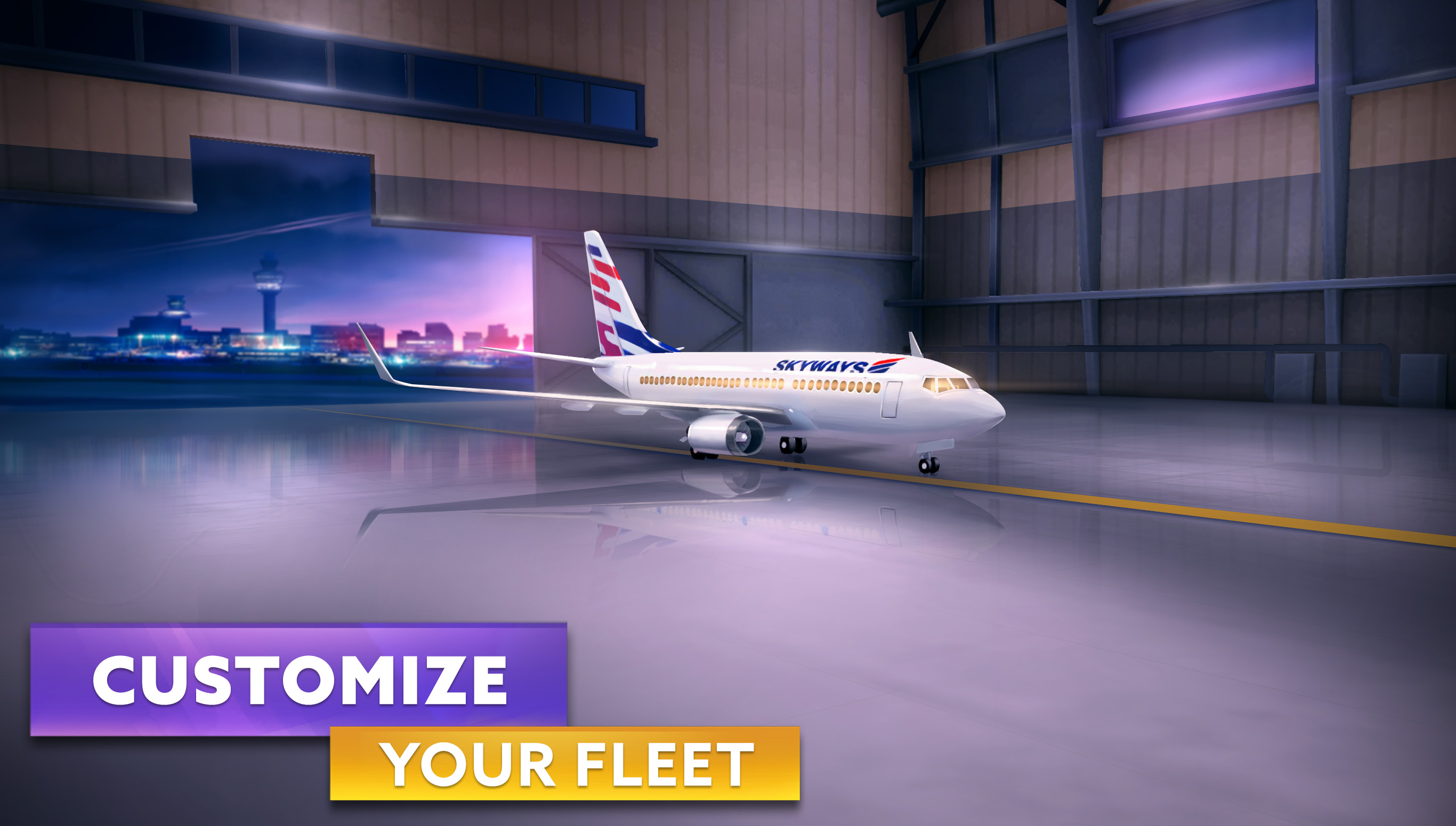 Скачайте и играйте в Airport Simulator: First Class на ПК или Mac с  (Эмулятор)