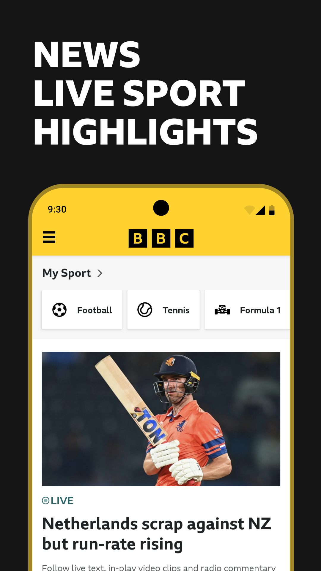 Download and run BBC Sport - News & Live Scores on PC & Mac (Emulator)