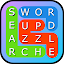 Word search game in English