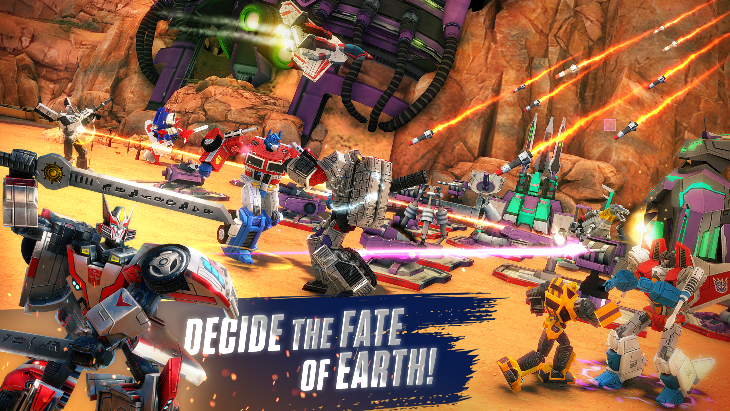Play TRANSFORMERS: Earth Wars Online