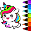 Unicorn Coloring Book for Kids