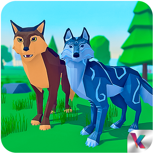 Wolf Simulator Fantasy Jungle