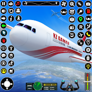 Graj Flight Sim 3D: Airplane Games na PC