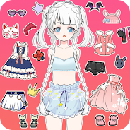 Chơi Vlinder Princess2- dress up game,thay đồ công chúa on PC