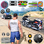 Police Moto Bike Chase Crime