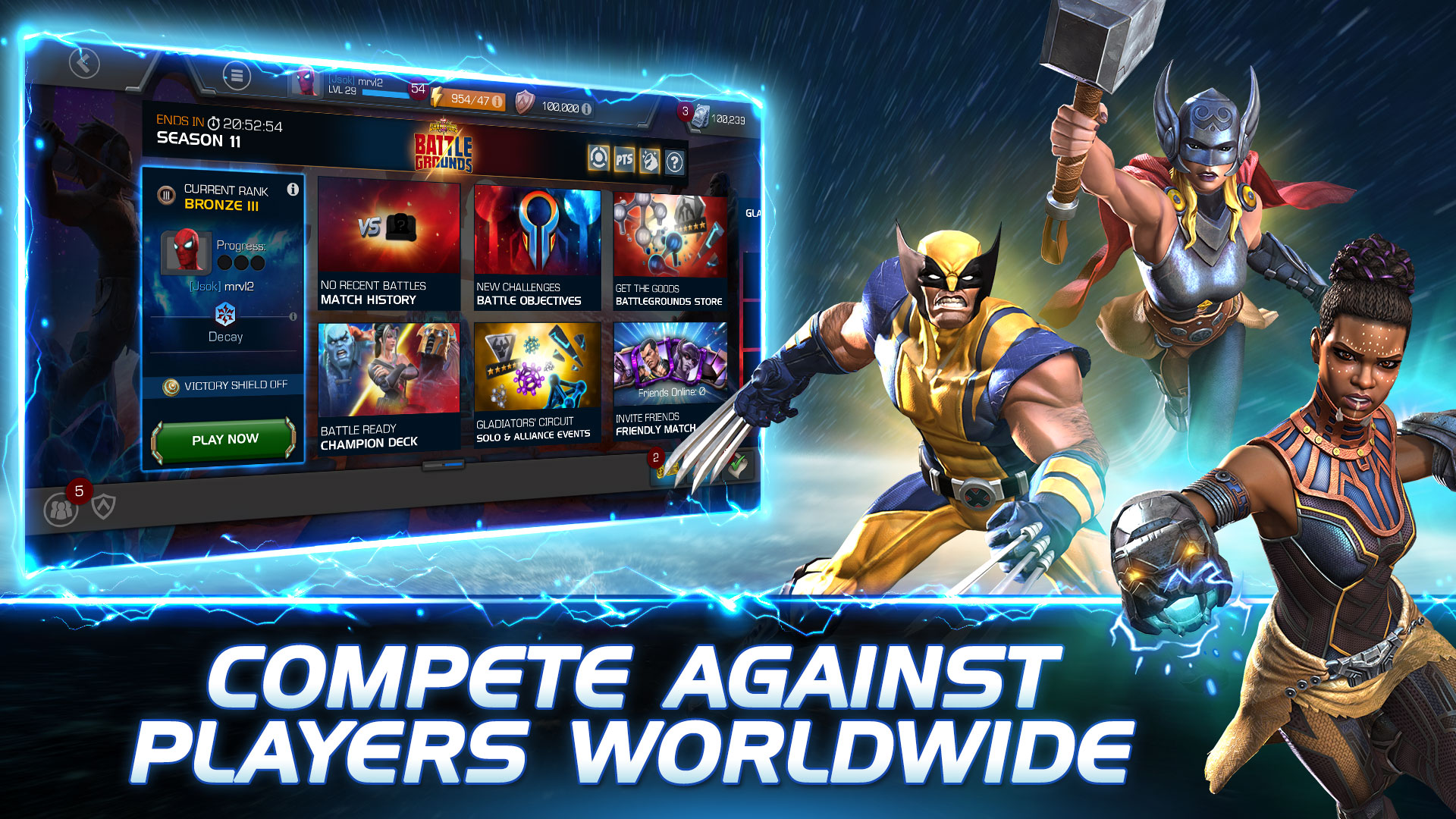 Скачайте и играйте в Marvel: Contest of Champions на ПК или Mac (Эмулятор)