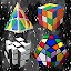 Magic Cubes of Rubik and 2048