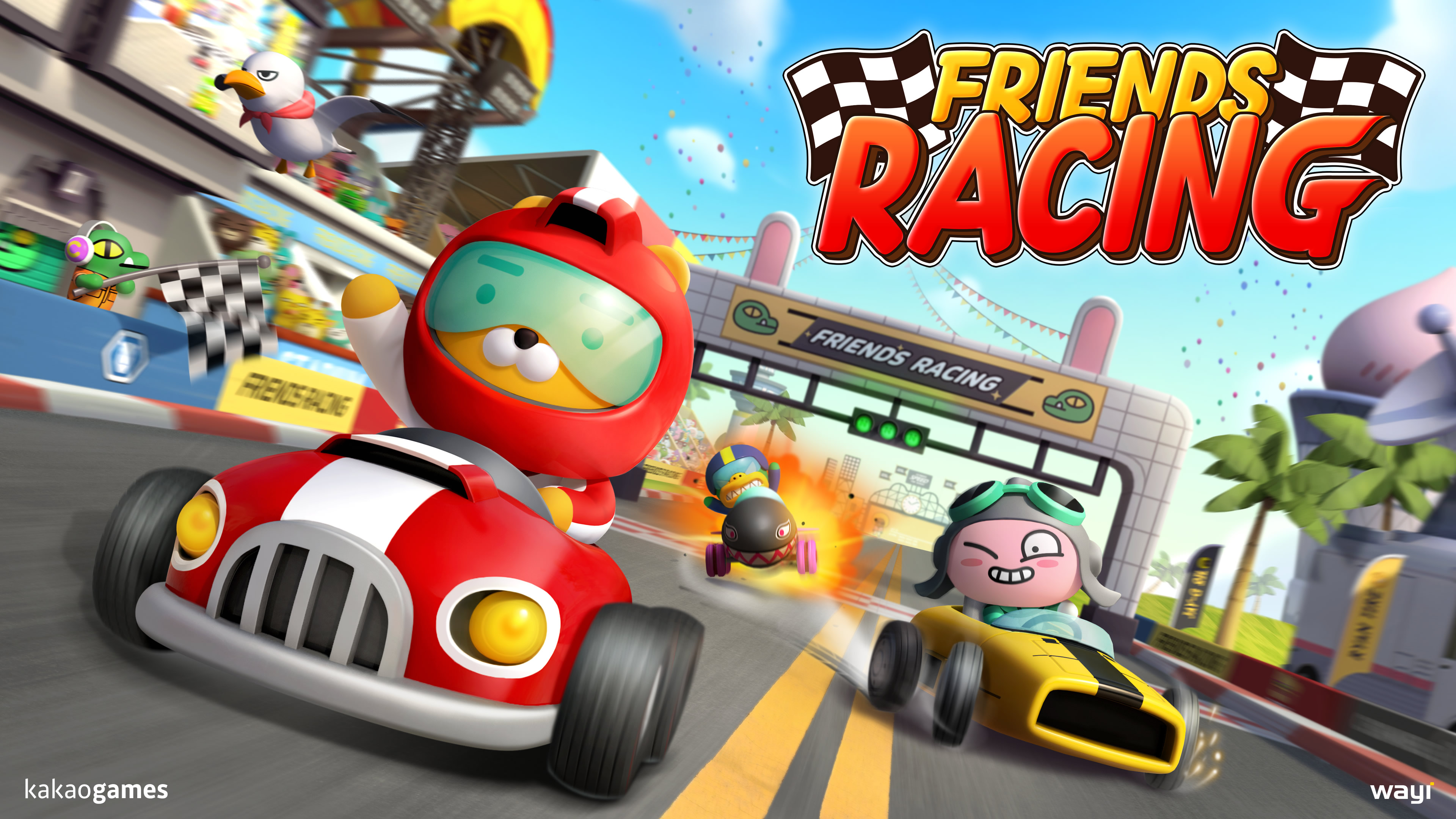 Download & Play Friends Racing on PC & Mac (Emulator)