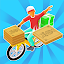 Crazy Pizza Dash-bike race