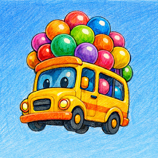 Bubble Bus: Parking Jam Puzzle
