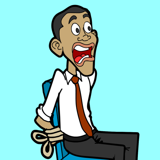 Obama Presidential Escape