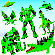 Timsah robot araba yapımı mega robot oyunları İndirin ve PC'de