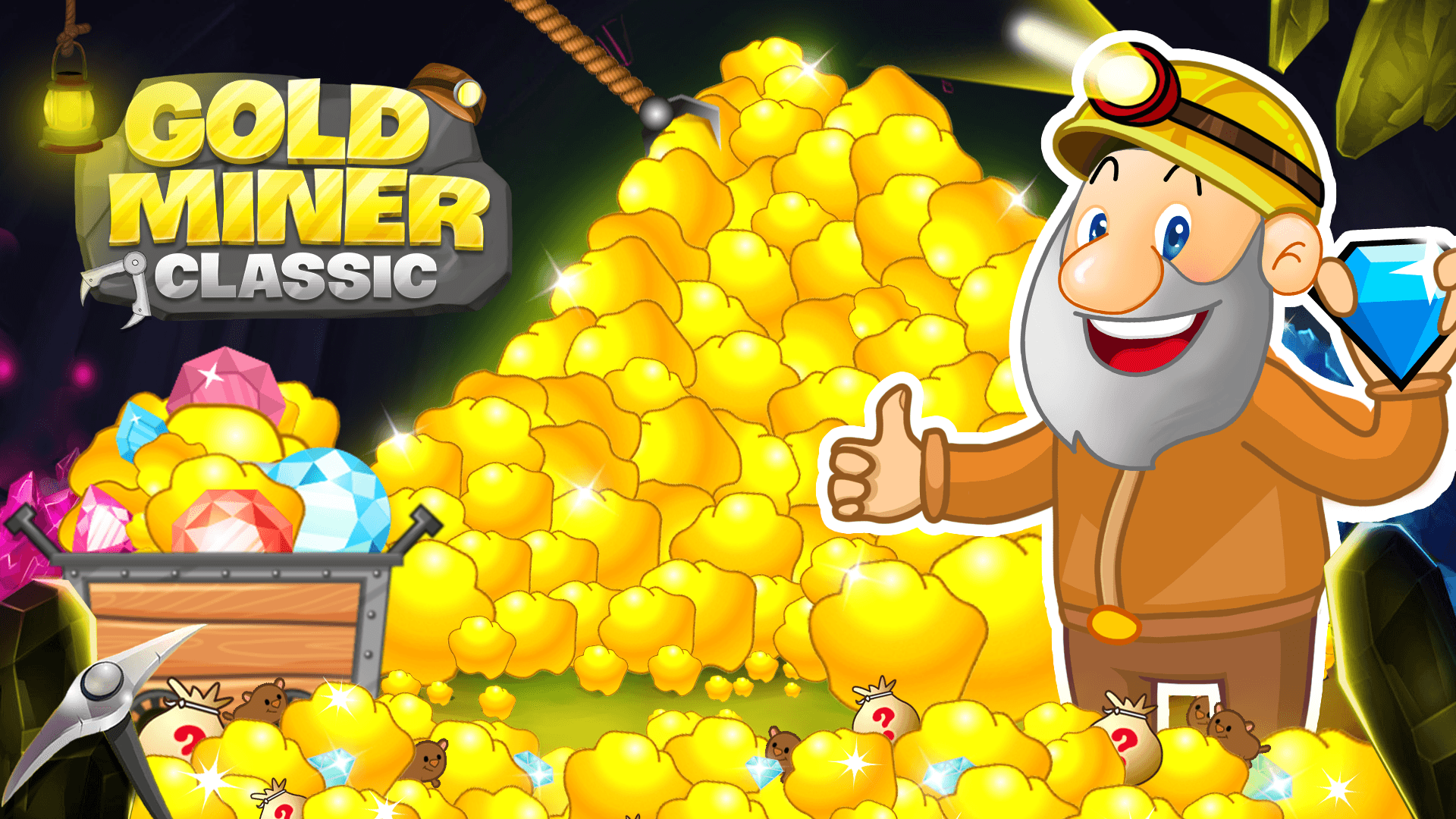 Download & Play Gold Miner Classic: Gold Rush on PC & Mac (Emulator)