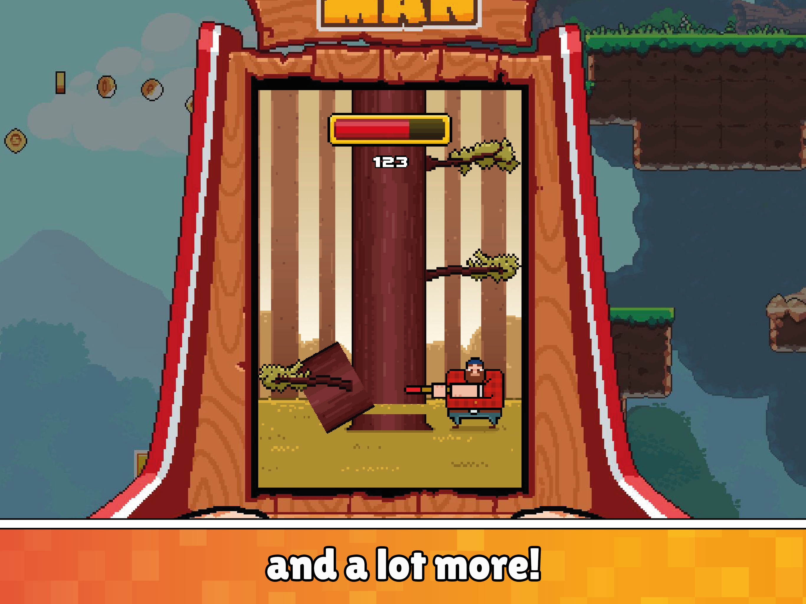 Скачайте и играйте в Timberman The Big Adventure на ПК и Mac (Эмулятор)