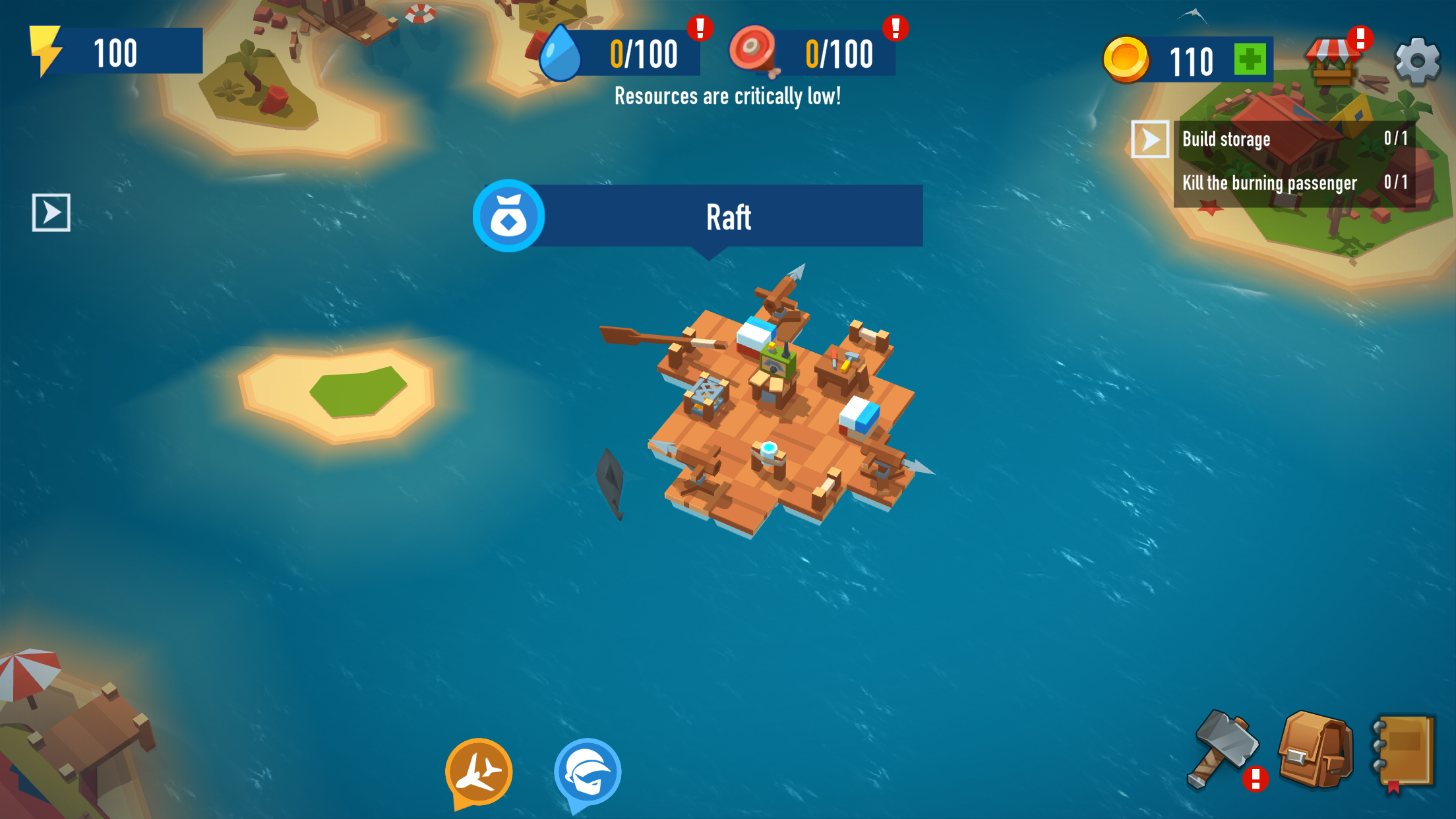 Raft- Um jogo de sobrevivência oceânica