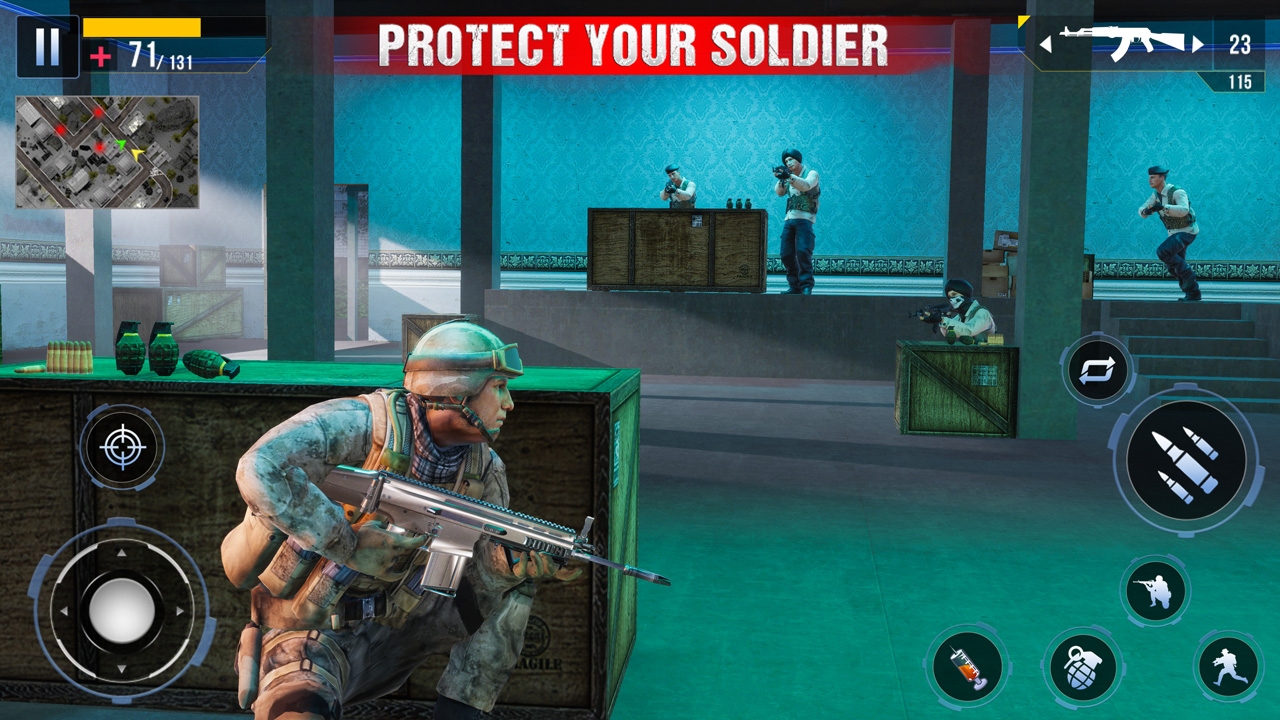 Download and play Real FPS Gun Shooting Games on PC with MuMu Player