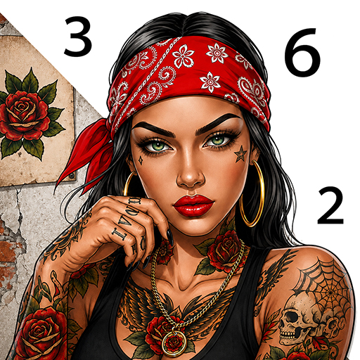 Rebel Color Paint By Number