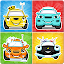 Cars memory game for kids