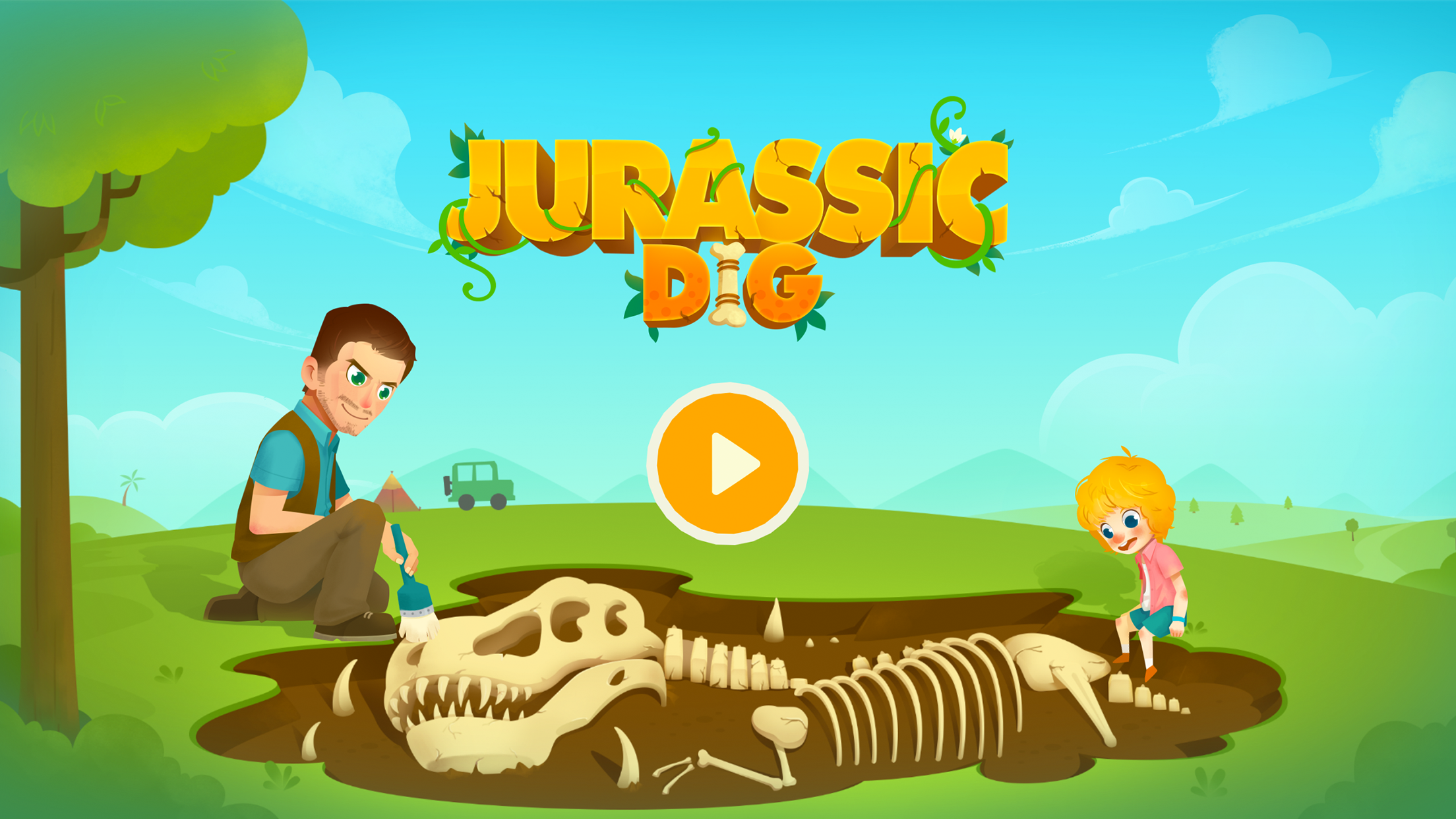 Download & Play Jurassic Dig - Games for kids on PC & Mac (Emulator)