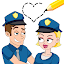 Draw Police - Tricky Puzzles