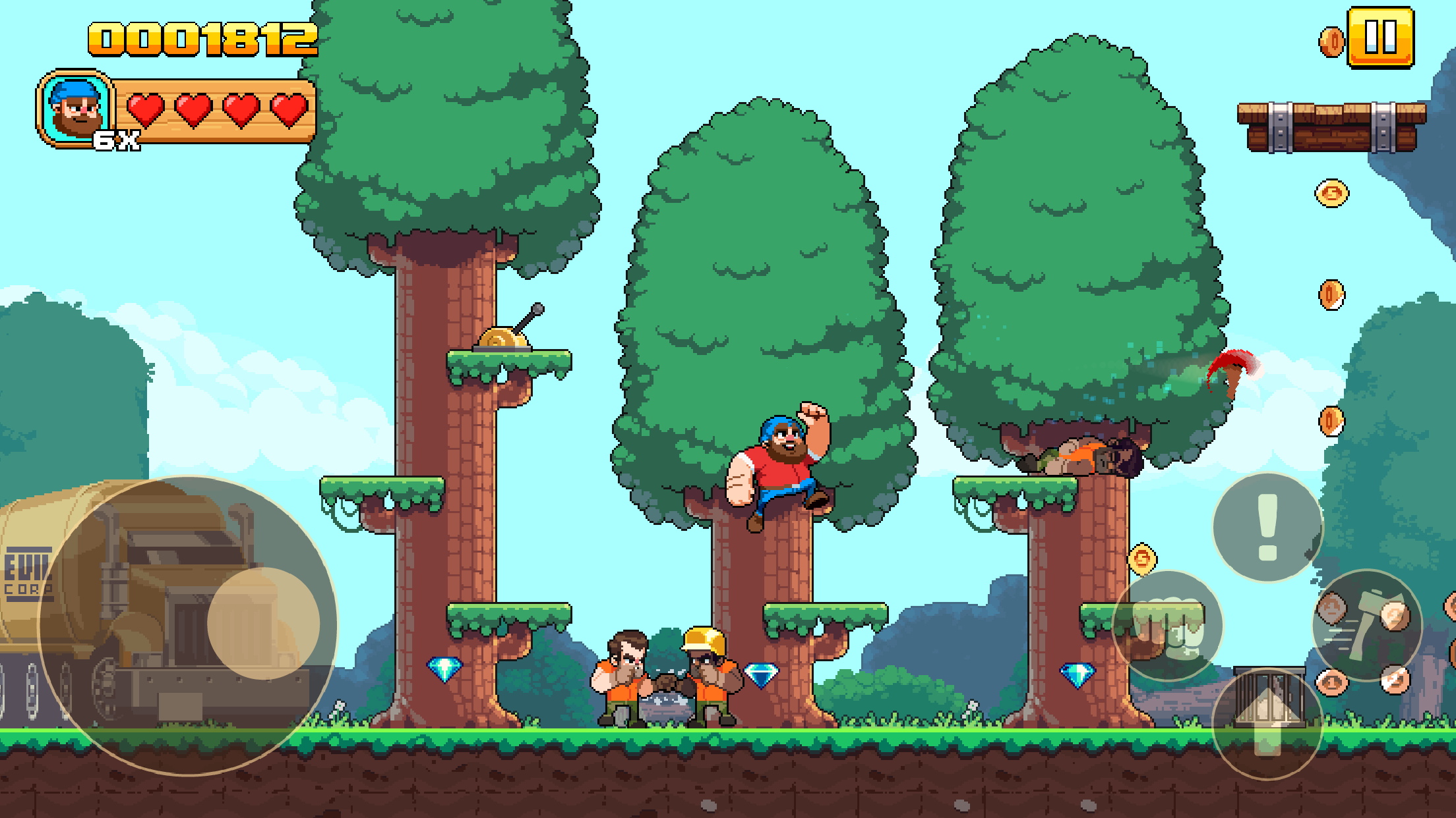 Скачайте и играйте в Timberman The Big Adventure на ПК и Mac (Эмулятор)