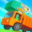 Dinosaur Garbage Truck - Games for kids