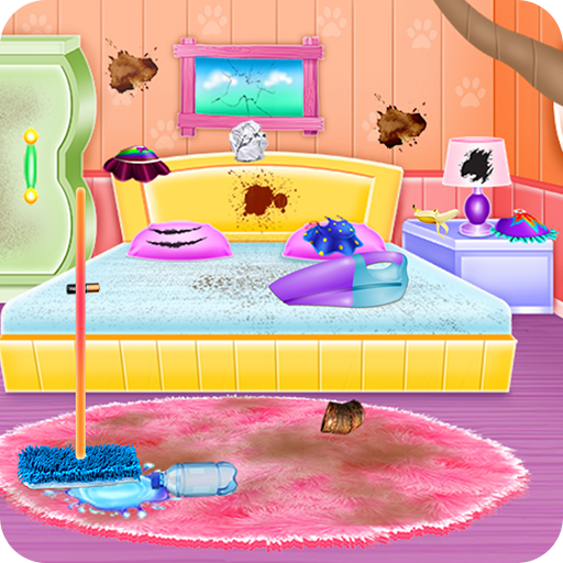 Kitty Kate Cleaning the House Tree