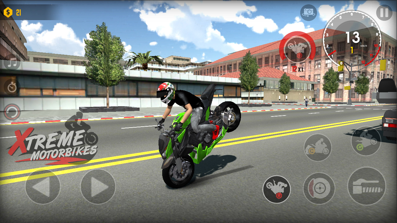 Скачайте и играйте в Xtreme Motorbikes на ПК или Mac с (Эмулятор)