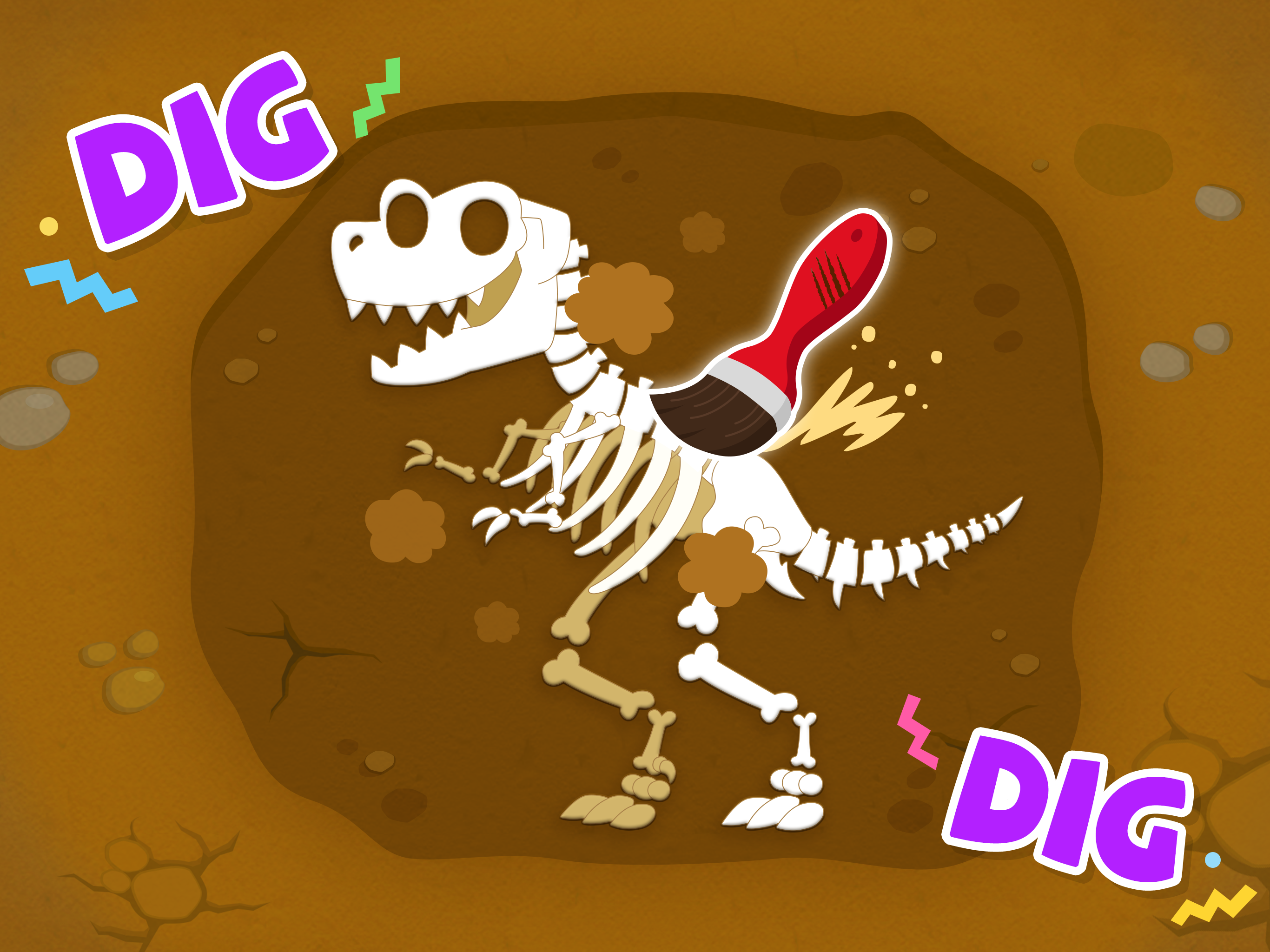 Dig Dinosaur Games: Kids games for Android - Free App Download