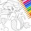 Mermaid Coloring:Mermaid games