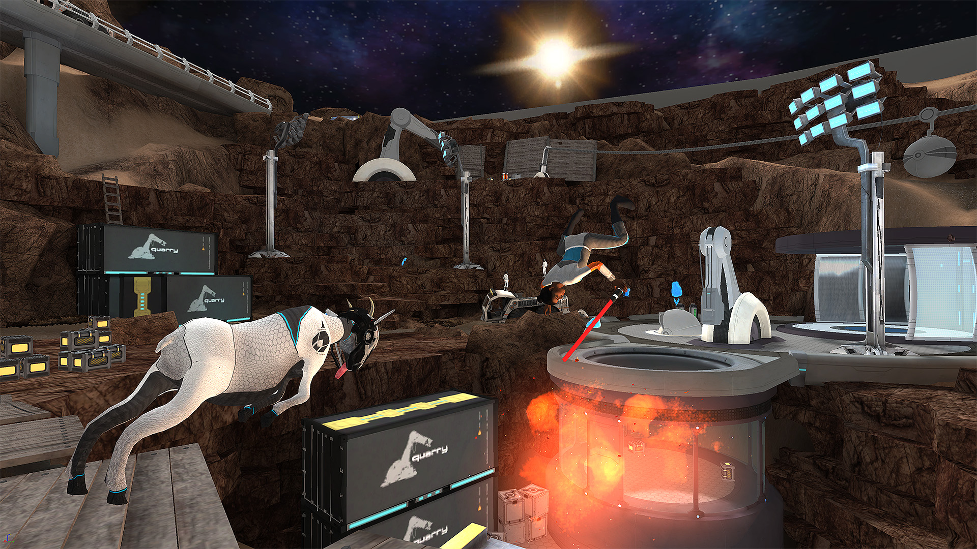 Download & Play Goat Simulator Waste of Space on PC & Mac (Emulator)