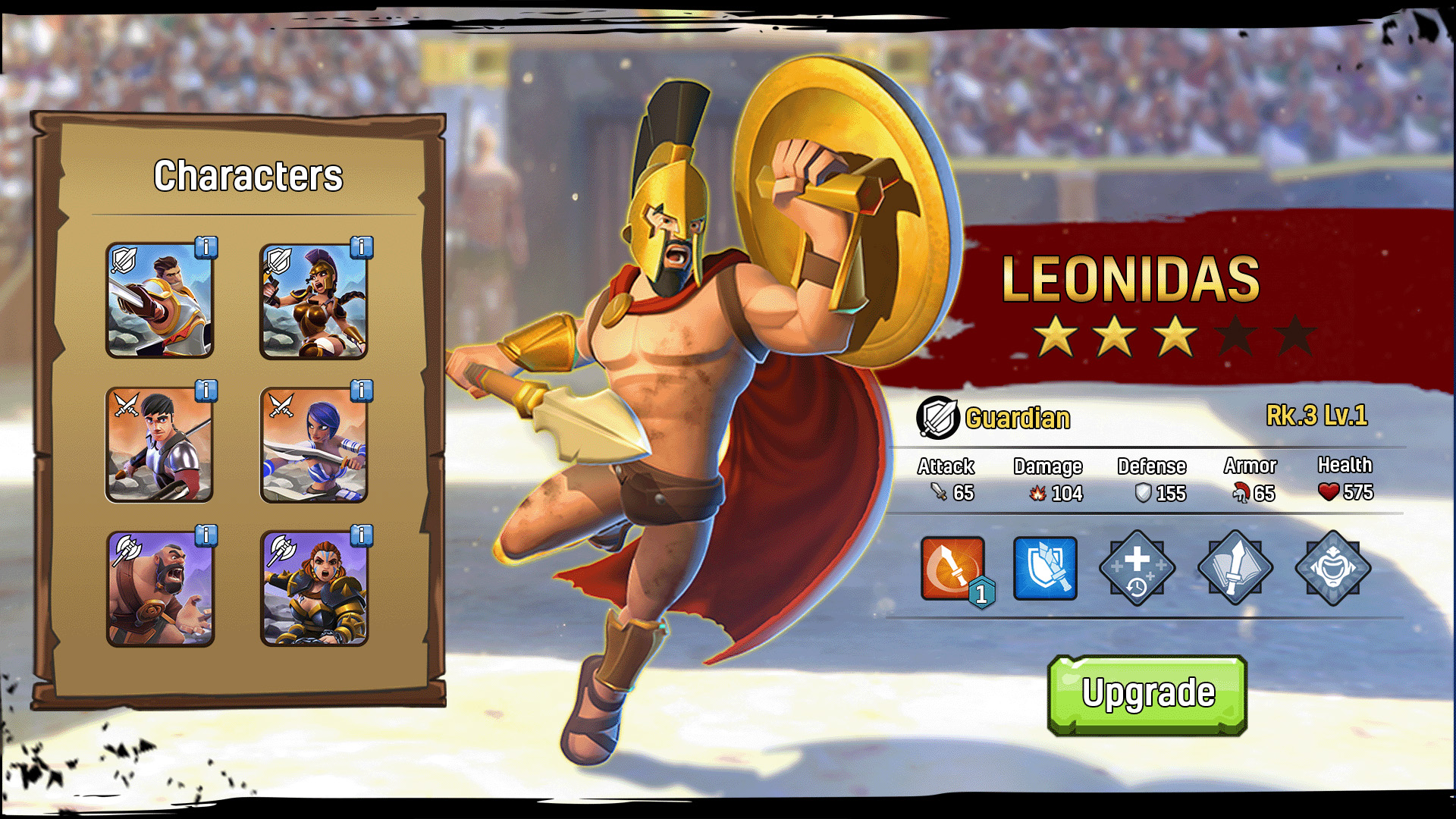 Скачать и играть в Gladiator Heroes – Гладиаторы герои на ПК или Mac с  (Эмулятор)