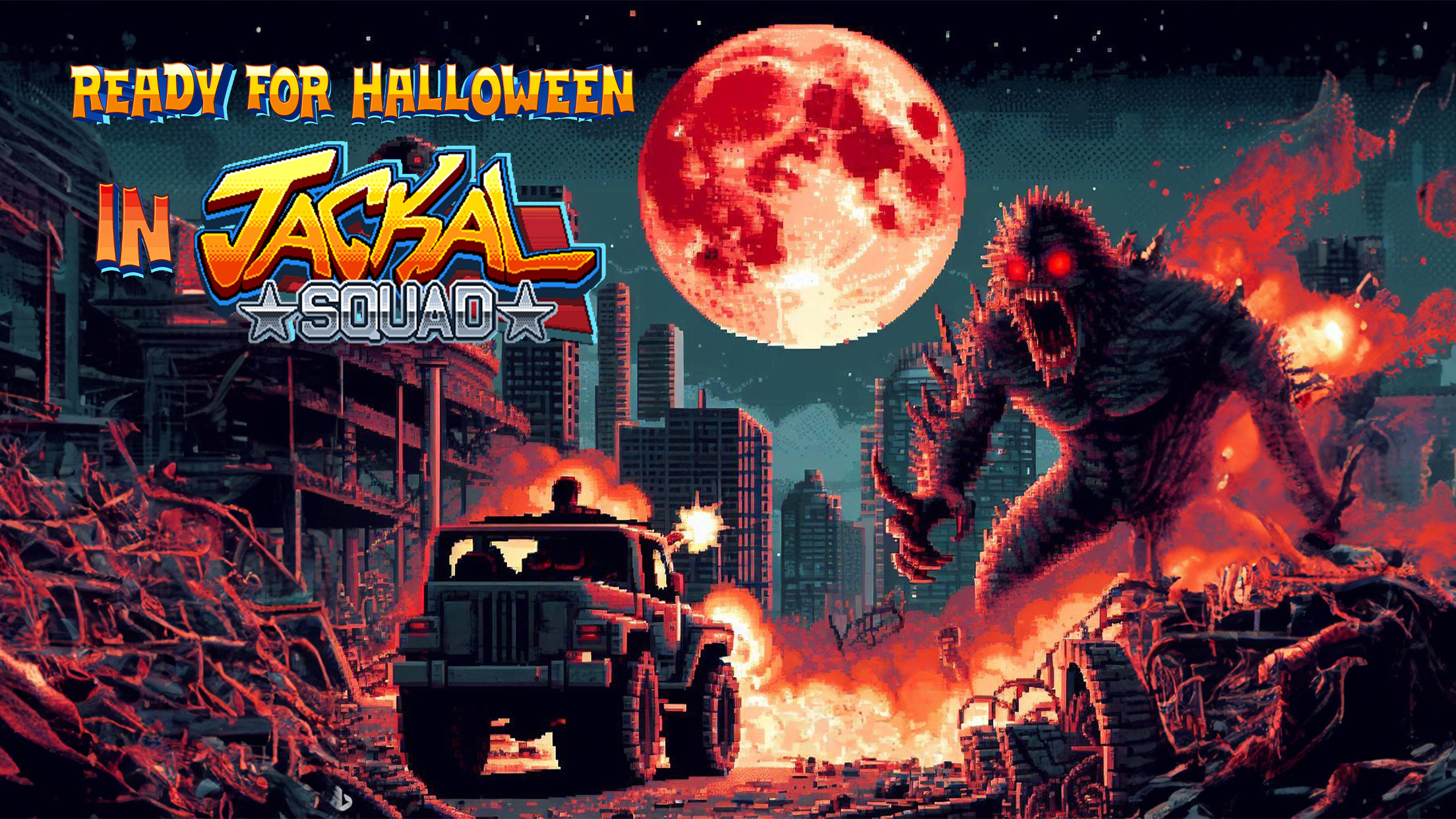 Скачайте и играйте Jackal Squad - Pixel World War на ПК и Mac (Эмулятор)