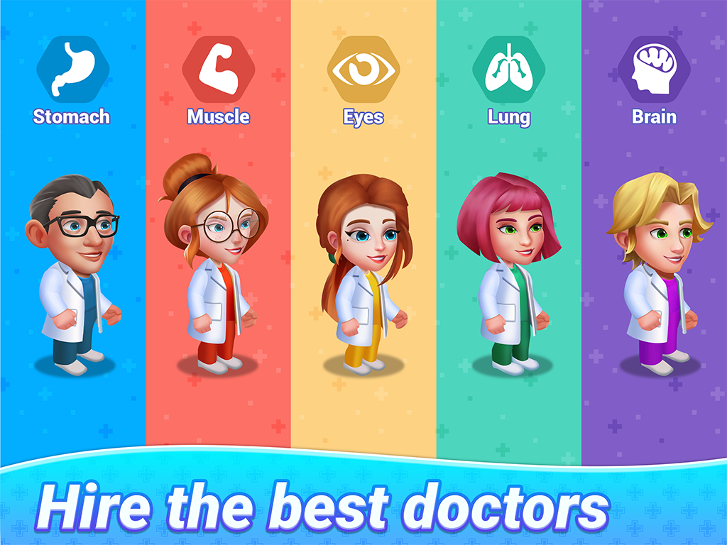 Скачайте и играйте в Happy Doctor: Hospital Games на ПК или Mac (Эмулятор)