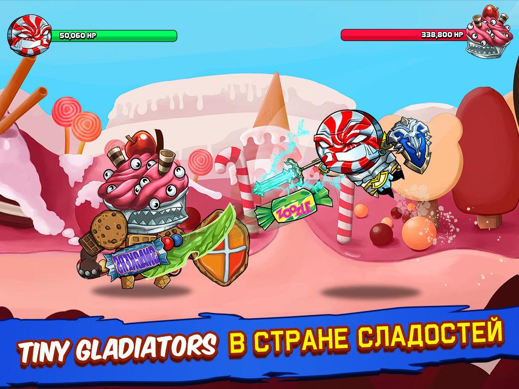 Скачать и играть в Tiny Gladiators на ПК или Mac с (Эмулятор)