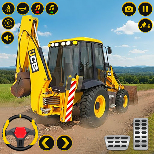 Heavy Construction JCB Sim 3D