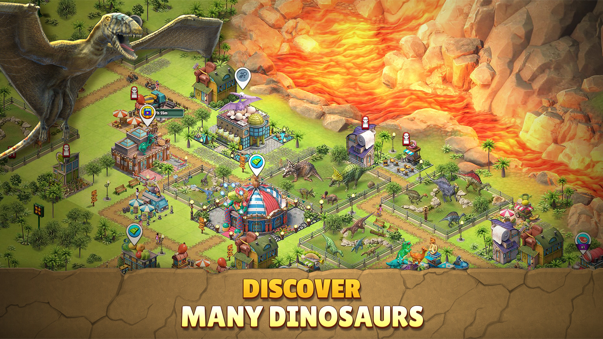 Téléchargez et jouez à Dinosaur Jurassic : jeu sur PC & MAC (Émulateur)