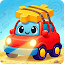 Cars & Vehicles Puzzle for Kids 🚁🚔🚒🚊🏎️🚕