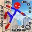 Stick Rope Hero: Spider Game