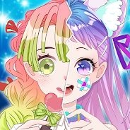 プレーする アニメアバターメーカー: かわいいアバターを作成する をPCで