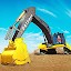 Sand Excavator Crane Game: Truck Driving Simulator