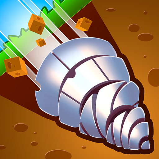 Play Ground Digger: Lava Hole Drill Online
