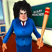 Korkunç Evil Öğretmen Oyunları: Komşu Evi Kaçış 3D İndirin ve PC'de