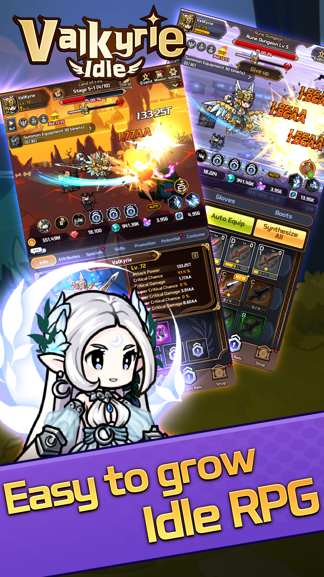Download and play Valkyrie Story: Idle RPG on PC & Mac (Emulator)