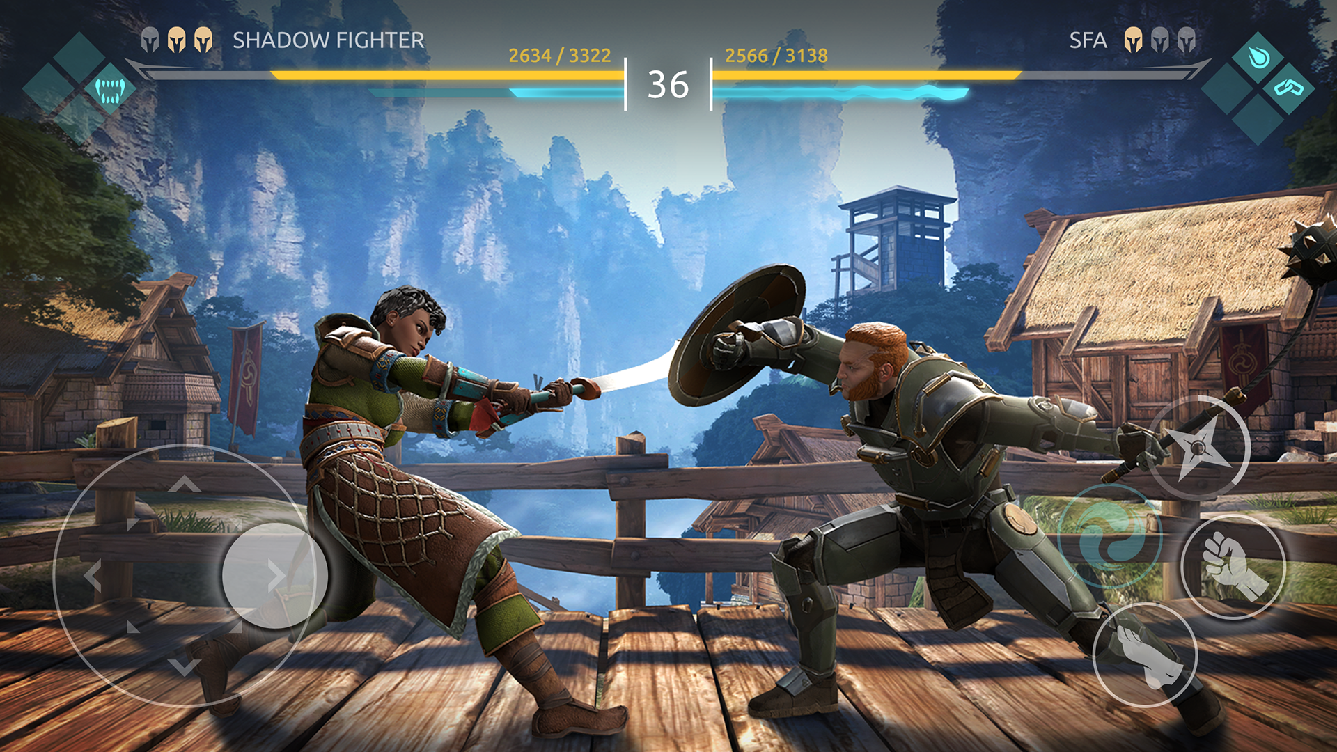 Play Shadow Fight 4: Arena Online