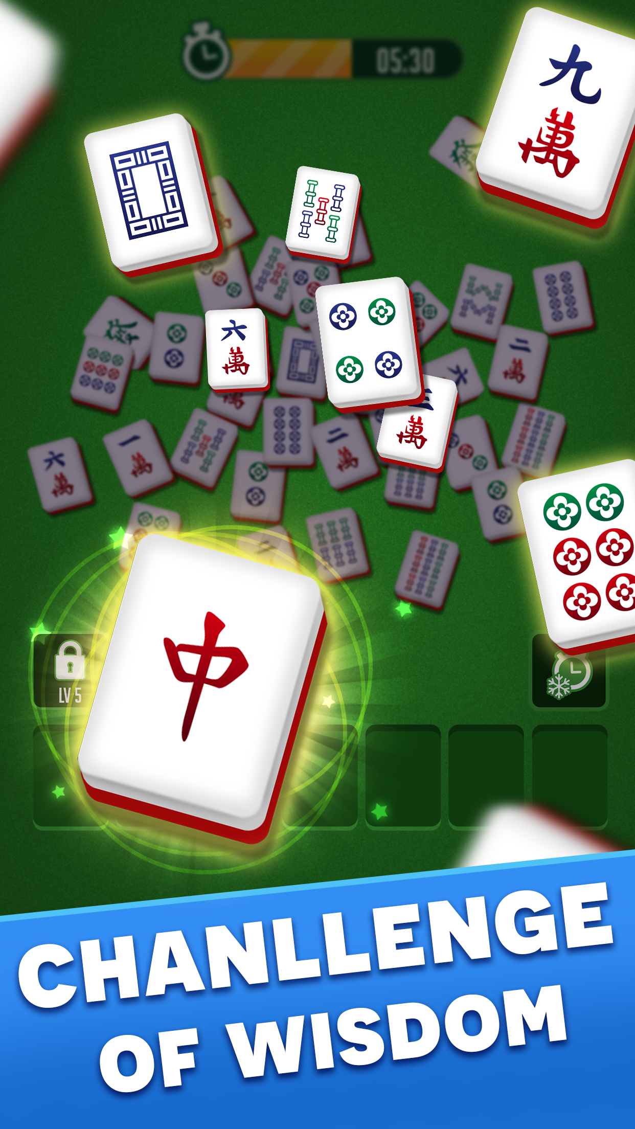 MAHJONG 3D jogo online no