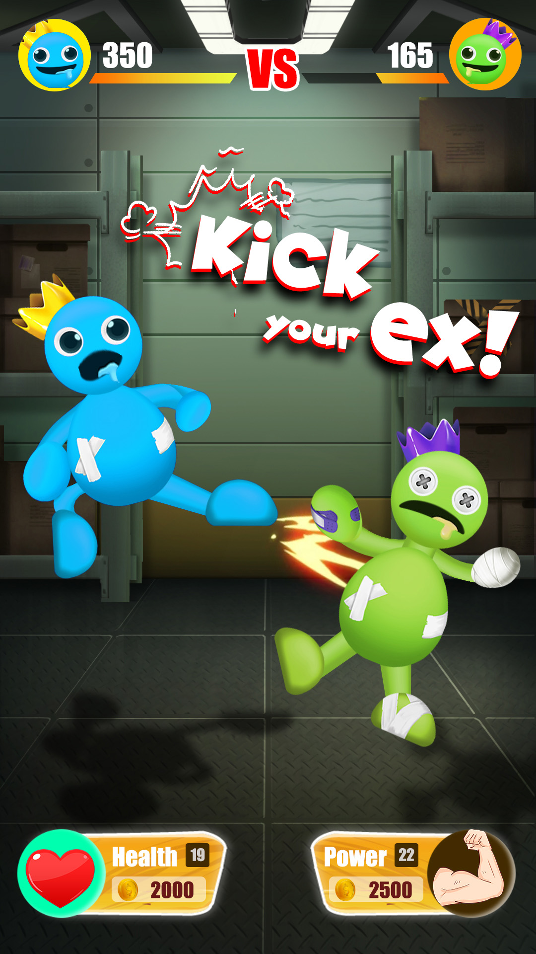 Скачайте и играйте в Kick The Rainbow Friend на ПК или Mac (Эмулятор)